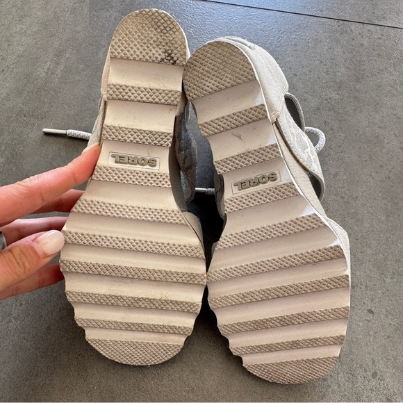 Sorel Joanie Lace Wedge Sandal - Picture 8 of 9